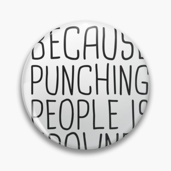 Item preview, Pilates Because Punching People Is Frowned Upon   	 designed and sold by wppjdwbxqnl63.