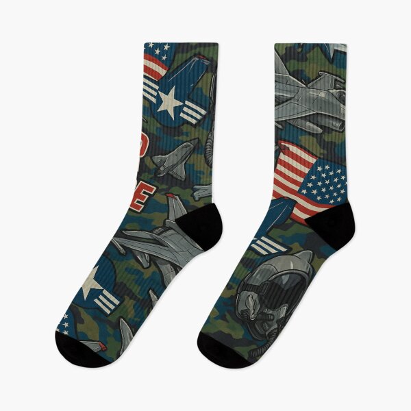 Item preview, Air Force Valor – Bold All-Over Print designed and sold by getpressedshirt.