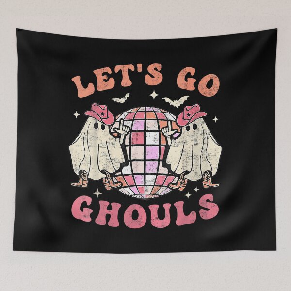 Item preview, Let's Go Ghouls Cow	 Ghost Western Halloween 	 	 		 designed and sold by sgwralifmy31.