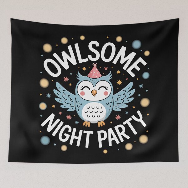Item preview, Owlsome Night Party designed and sold by Haji  Kamora.