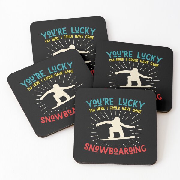 Item preview, Youx27;Re Lucky Snowboarding - Snowboarders Classic 		 designed and sold by quyhqajlmgt27.