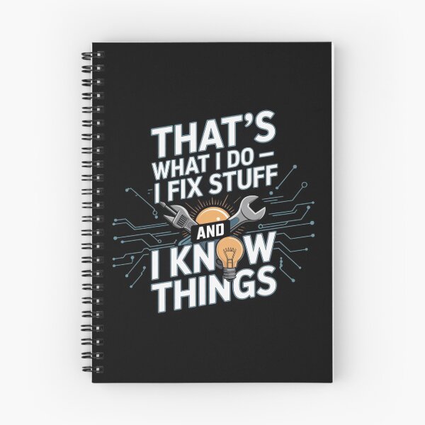 Item preview, Funny Handyman Fix Stuff Know Things Gift Shirt   designed and sold by EchoAtelier.