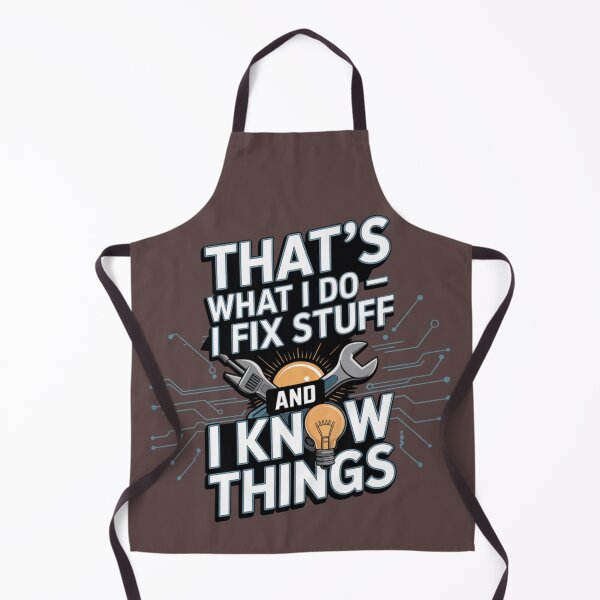 Item preview, Funny Handyman Fix Stuff Know Things Gift Shirt designed and sold by EchoAtelier.