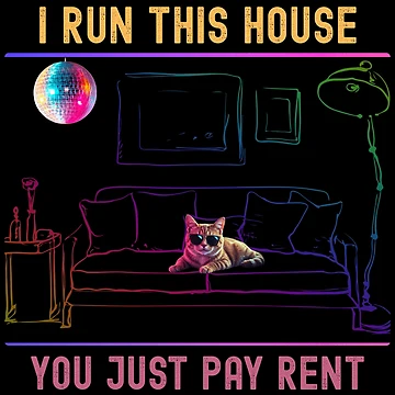 Artwork thumbnail, Bossy Cat by KA-DigitalArtLab
