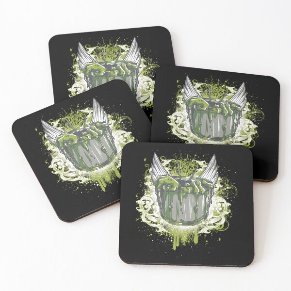 Item preview, Zombie Drum Set Jacob Zelazny Transparent	 designed and sold by eeagycrk56.