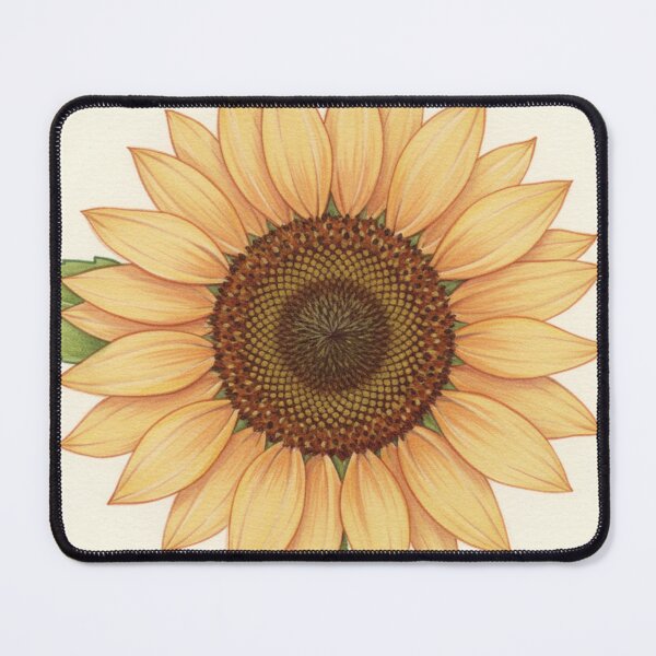 Item preview, Sun-Kissed Radiance – Botanical Sunflower designed and sold by Pasteltone.