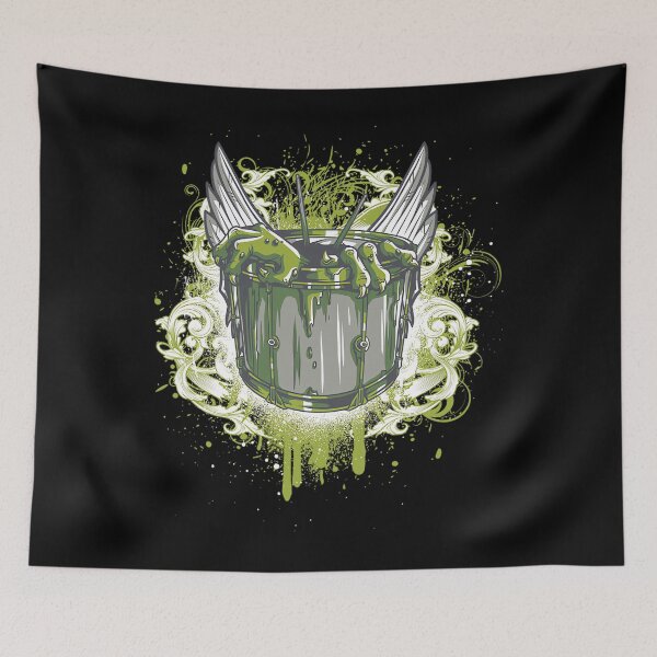 Item preview, Zombie Drum Set Jacob Zelazny Transparent	 designed and sold by eeagycrk56.
