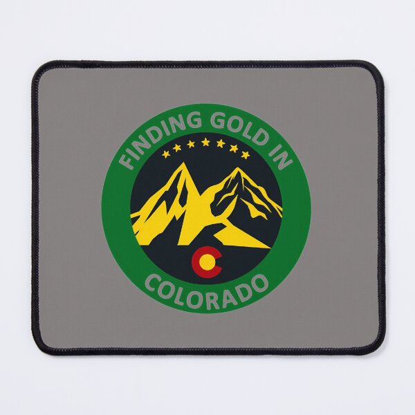 Item preview, FINDING-GOLD-IN-COLORADO-LOGO-GEAR designed and sold by SinicaMateescu.
