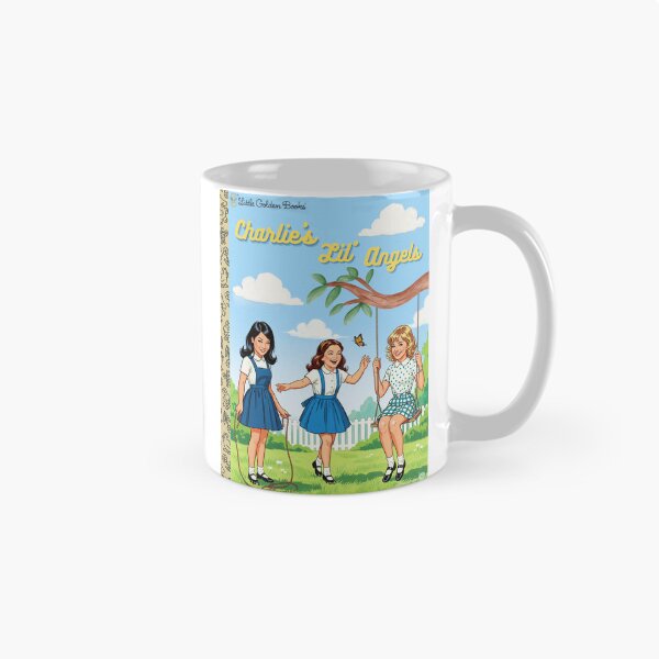 Item preview, Charlie's Lil Angels -- Retro Children's Book Parody Art designed and sold by LiunaticFringe.