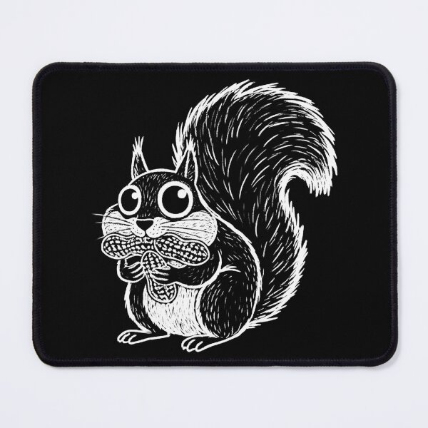 Item preview, Funny Squirrel with Cheeks Full of Nuts designed and sold by ArtsMichalShop.