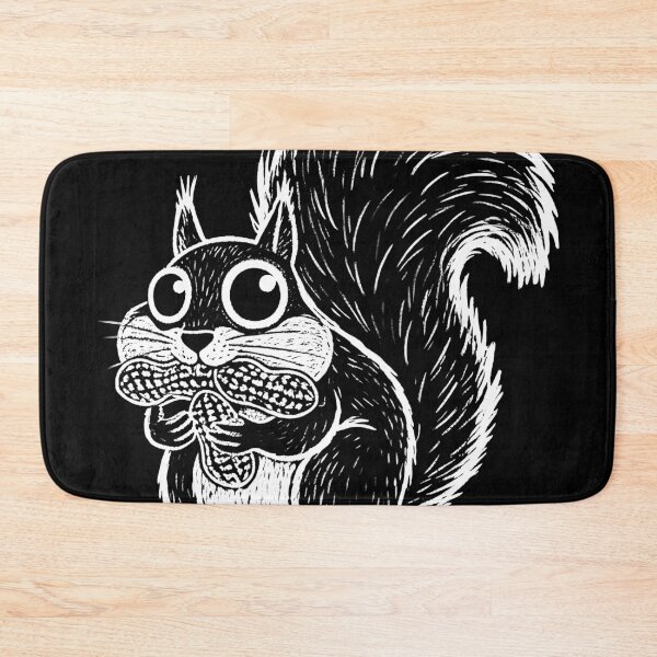 Item preview, Funny Squirrel with Cheeks Full of Nuts designed and sold by ArtsMichalShop.