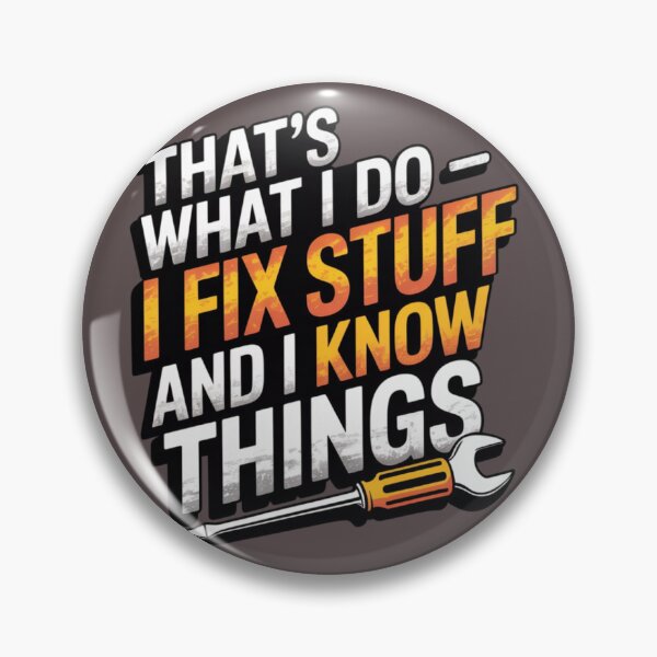 Item preview, Handyman Funny Quote Fix Stuff Know Things Shirt   designed and sold by EchoAtelier.