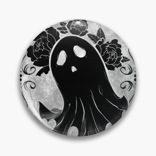 Item preview, tiny ghostie (dark) designed and sold by Rumcherry Art.
