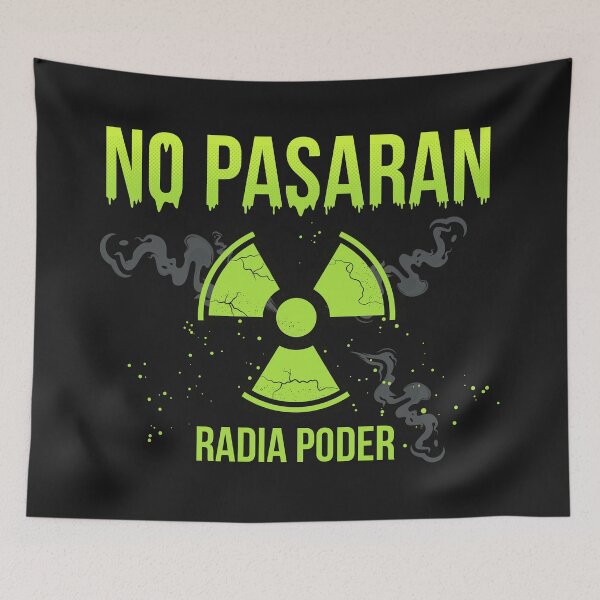 Item preview, No Pasarán – Radioactive Power Neon Design designed and sold by Vextura.