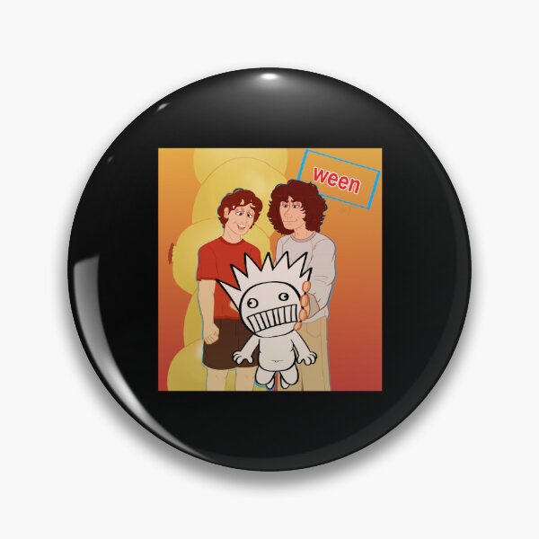Artikelvorschau, Gene und Dean Ween halten den Boognish (Pure Guava Background) Long hoch entworfen und verkauft von KylanTatum.