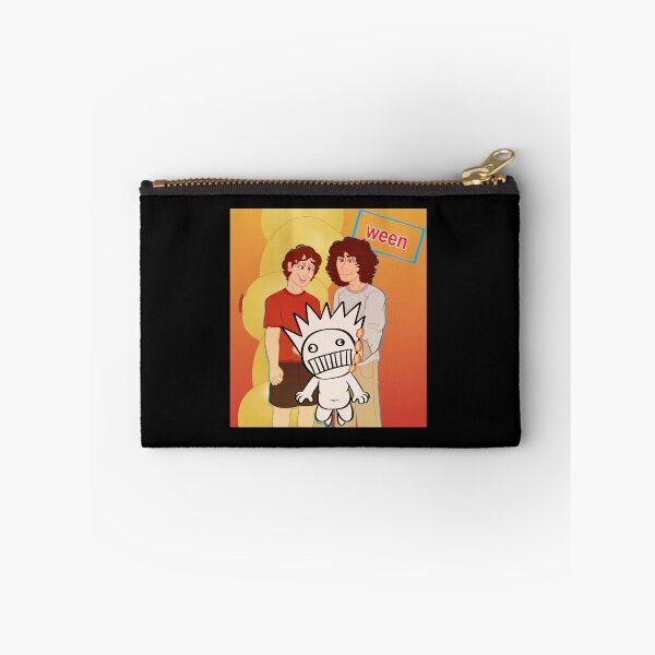 Item preview, Gene and Dean Ween holding up the Boognish (Pure Guava Background) Long  designed and sold by KylanTatum.