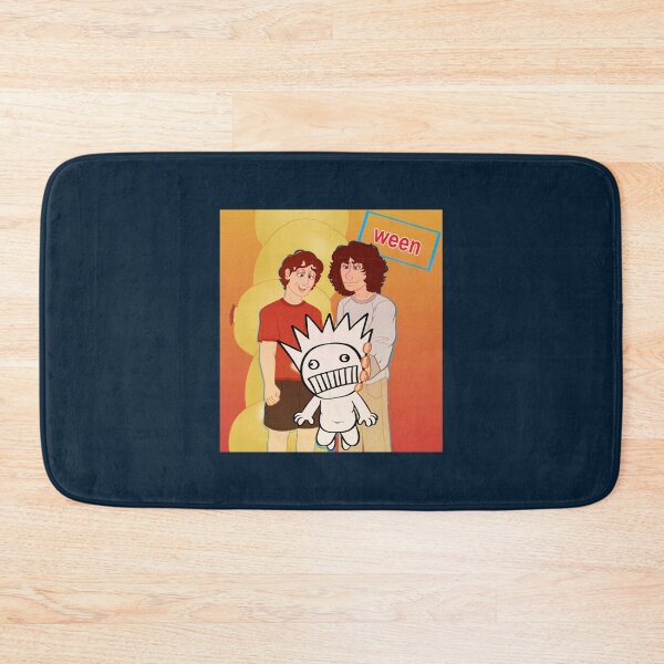 Item preview, Gene and Dean Ween holding up the Boognish (Pure Guava Background) Long  designed and sold by KylanTatum.