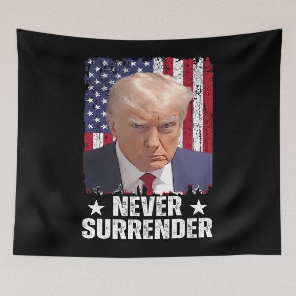 Item preview, MugSho	 Wanted Save America 2024 	 Never Surrender 		 designed and sold by ykygbozrrh30.