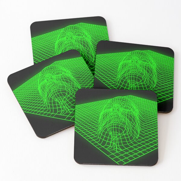 Item preview, 90s UK Rave Neon Green Scape Face designed and sold by Wsgreen.
