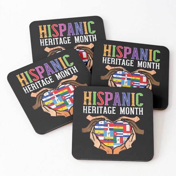 Item preview, Latino Countries Flag Hear	 Hispanic Heritage Month 		 designed and sold by smsihikcaw1.