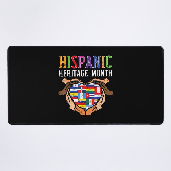 Item preview, Latino Countries Flag Hear Hispanic Heritage Month designed and sold by smsihikcaw1.
