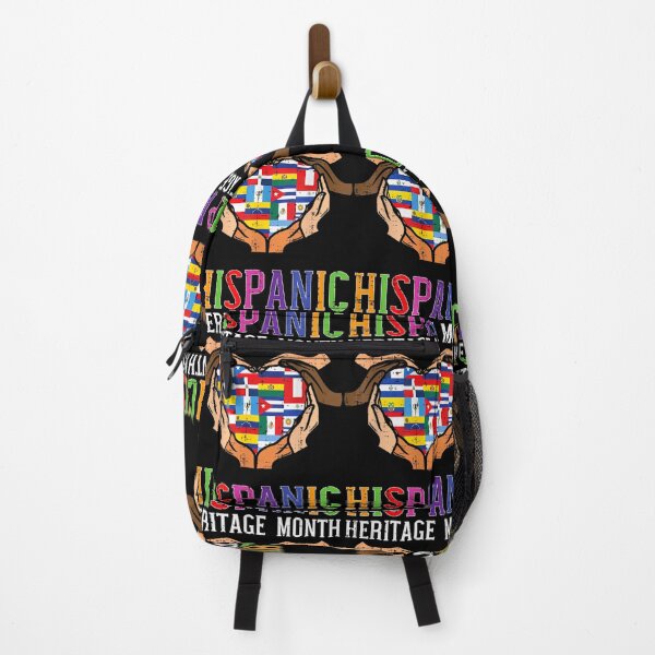 Item preview, Latino Countries Flag Hear	 Hispanic Heritage Month 		 designed and sold by smsihikcaw1.