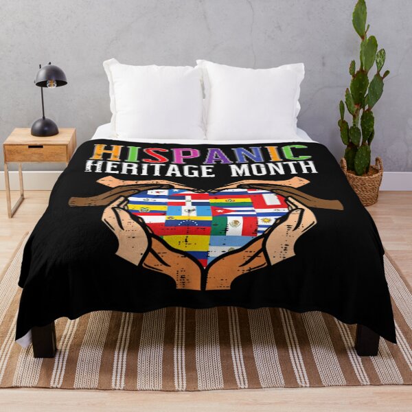 Item preview, Latino Countries Flag Hear Hispanic Heritage Month designed and sold by smsihikcaw1.