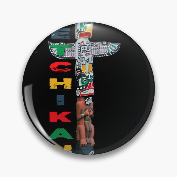 Item preview, Ketchikan Alaska Totem Pole Native Art Souvenir Keepsake 		 designed and sold by qlgzeraelo36.