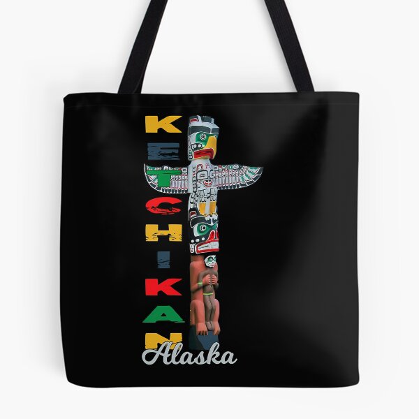 Item preview, Ketchikan Alaska Totem Pole Native Art Souvenir Keepsake 		 designed and sold by qlgzeraelo36.