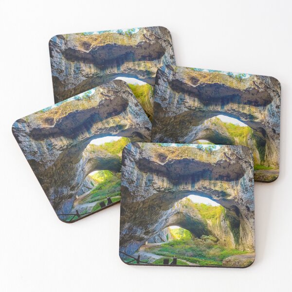 Item preview, Majestic Cave Arches with Sunlit Path designed and sold by Aurora Prints.