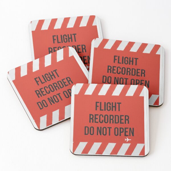 Item preview, FLIGHT RECORDER - DO NOT OPEN designed and sold by Big Bang Canvas.