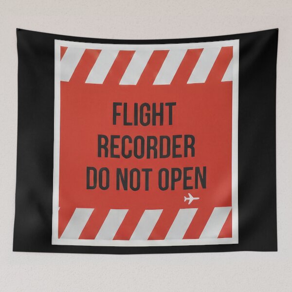 Item preview, FLIGHT RECORDER - DO NOT OPEN designed and sold by Big Bang Canvas.