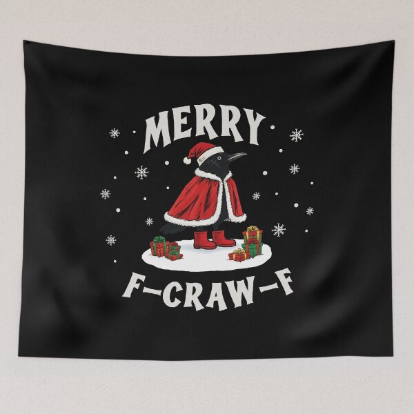 Item preview, F-Craw-F Crow Christmas, F-CAW-F Raven Christmas designed and sold by Haupalette.