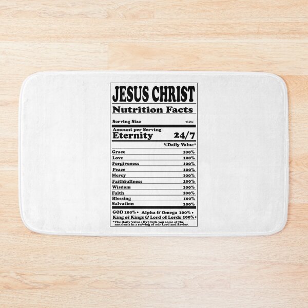 Item preview, Nutrition Facts  Label  - Christian designed and sold by BELIEVERS with STYLE.