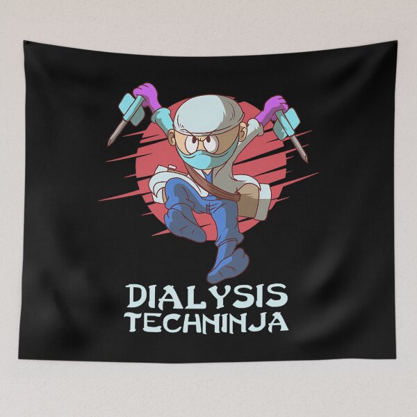 Item preview, Dialysis Technician Techninja Nephrology Tech 		 designed and sold by japjtsyw49.
