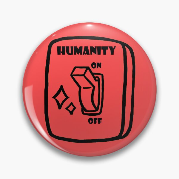 Item preview, Humanity switch on off designed and sold by EmeraldeaDesign.