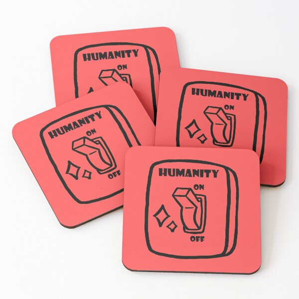 Item preview, Humanity switch on off designed and sold by EmeraldeaDesign.