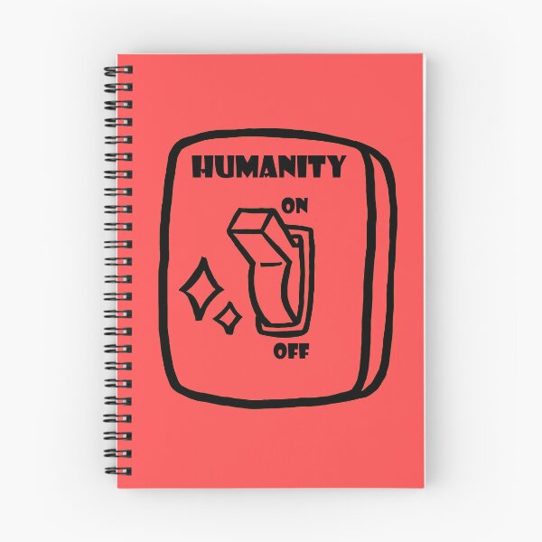 Item preview, Humanity switch on off designed and sold by EmeraldeaDesign.