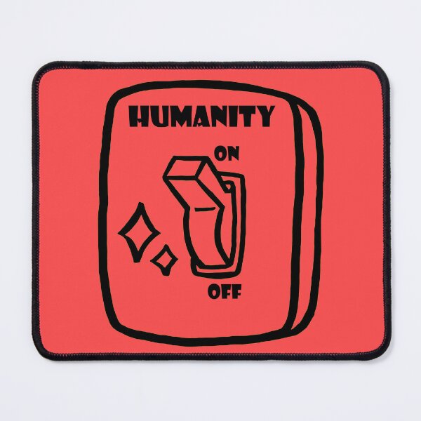 Item preview, Humanity switch on off designed and sold by EmeraldeaDesign.