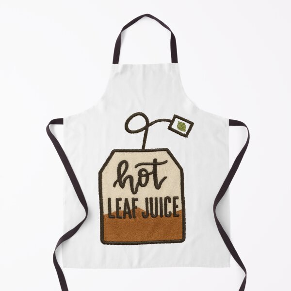 Item preview, Hot Leaf Juice comforting brew fire nation avatar tea wisdom embroidery designed and sold by SkeletonsDanger.