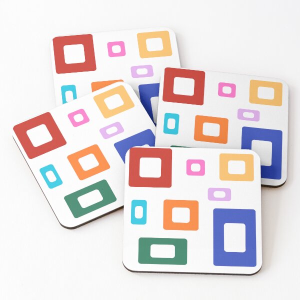 Item preview, Squares and Rectabgles designed and sold by letterfeather.