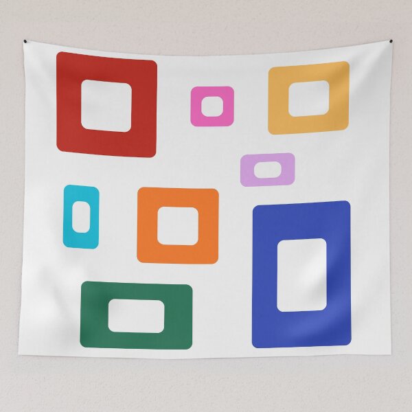 Item preview, Squares and Rectabgles designed and sold by letterfeather.