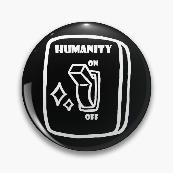 Item preview, Humanity switch on off design designed and sold by EmeraldeaDesign.