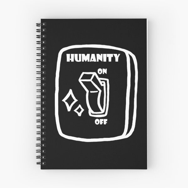 Item preview, Humanity switch on off design designed and sold by EmeraldeaDesign.