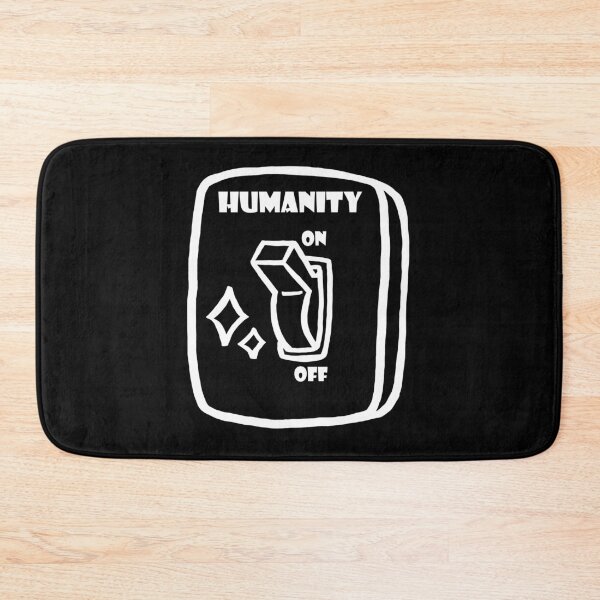 Item preview, Humanity switch on off design designed and sold by EmeraldeaDesign.