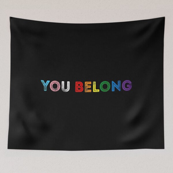Item preview, Gay Pride LGBT Support And Respect You Belong Transgender 		 designed and sold by sximqoetahu8.