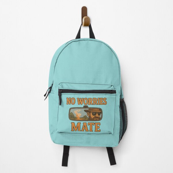 Item preview, No Worries Mate! (Tornado viewed in the mirror) designed and sold by Smart-Lizard.