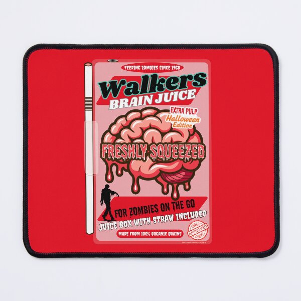 Item preview, Funny Horror | Walkers Brain Juice Freshly Squeezed for Zombies Halloween Edition 100% Organic Brains Zombie Approved Since 1968 designed and sold by theflandonian.