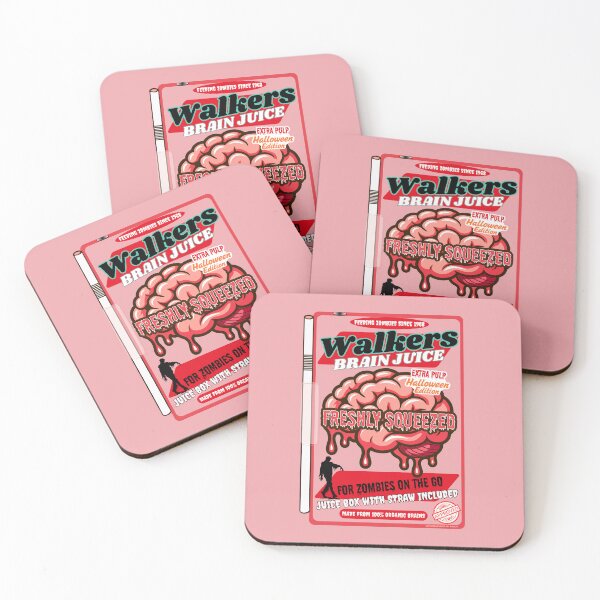 Item preview, Funny Horror | Walkers Brain Juice Freshly Squeezed for Zombies Halloween Edition 100% Organic Brains Zombie Approved Since 1968 designed and sold by theflandonian.