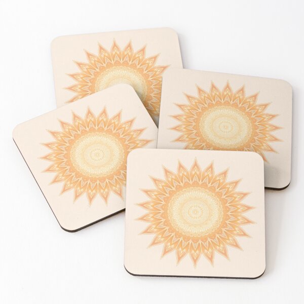 Item preview, Radiant Soul Mandala – Sunburst Energy Art designed and sold by ArtivaNest.